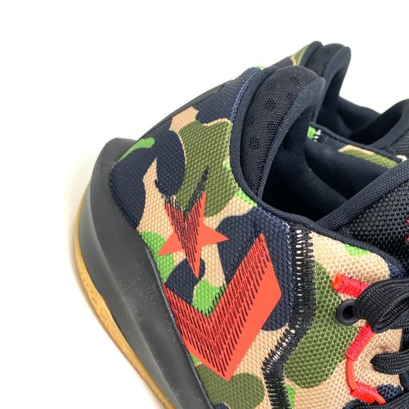 Converse All Star BB Jet Camo Canvas Mesh Black Green Sneakers Mens Size 172665C - Picture 6 of 11